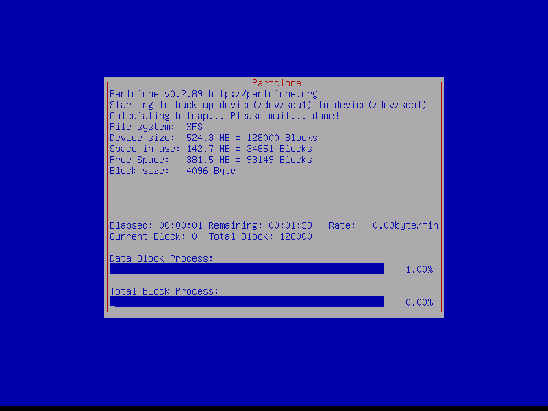 Clonezilla-Disk-Cloning-Process