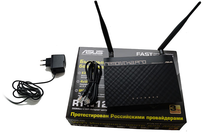 Беспроводный маршрутизатор ASUS RT-N12