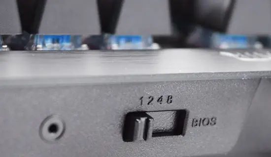 Включение режима BIOS на игровой клавиатуре