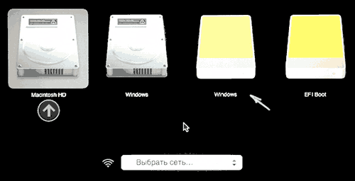 Загрузка Mac с флешки Windows 10