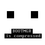 Ошибка Bootmgr is compressed