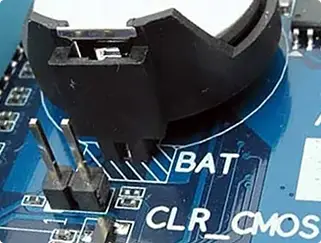 Джампер Clear CMOS
