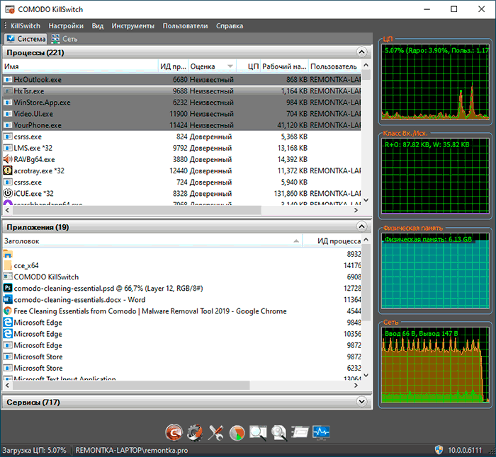 Comodo KillSwitch