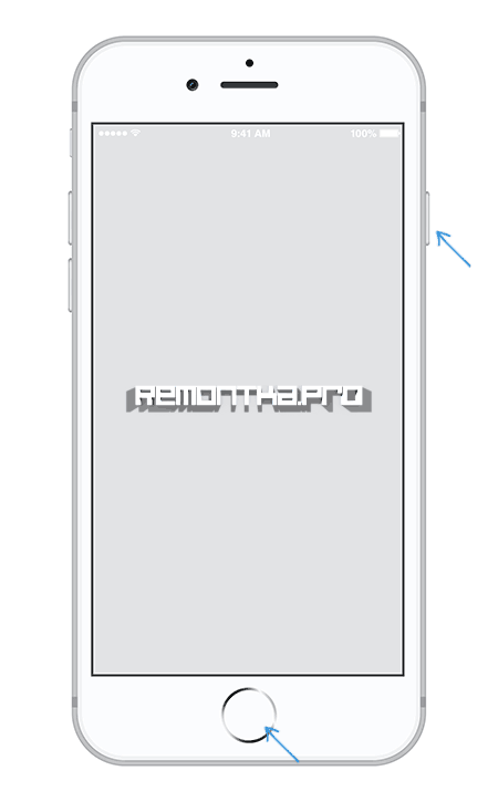 Создание скриншота на iPhone