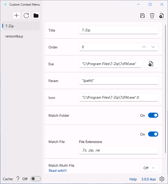 Создание нового элемента контекстного меню Windows 11