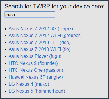 Скачать TWRP рекавери