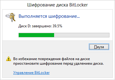 Шифрование флешки