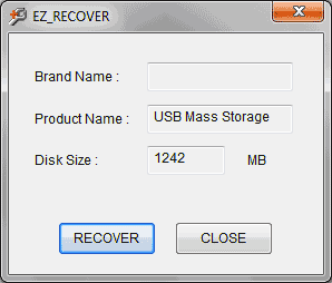 Утилита EzRecover