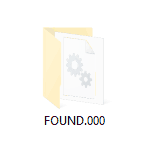 Папка Found.000 на флешке