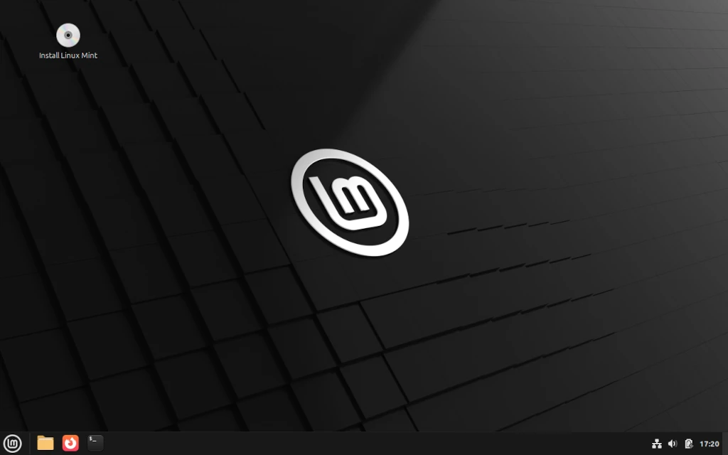 Робочий стіл Live Linux Mint