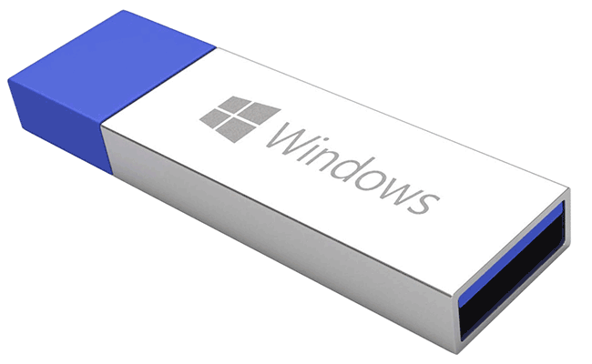 Фирменный установочный накопитель Windows 10