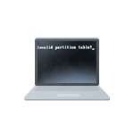 Как исправить ошибку Invalid Partition Table при загрузке Dell
