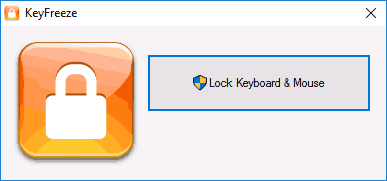 Отключение клавиатуры и мыши в программе KeyFreeze