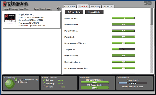 Kingston SSD Manager
