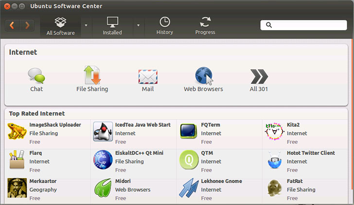 Ubuntu Software Center