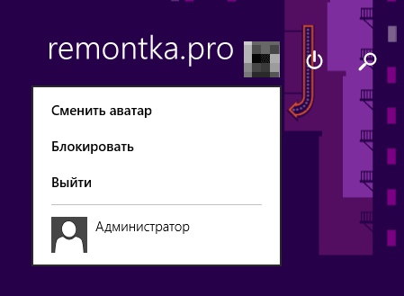Вход в Windows 8 под Администратором