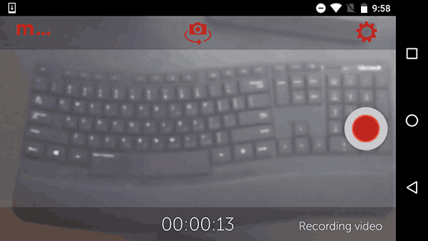 Запуск камеры в Manything