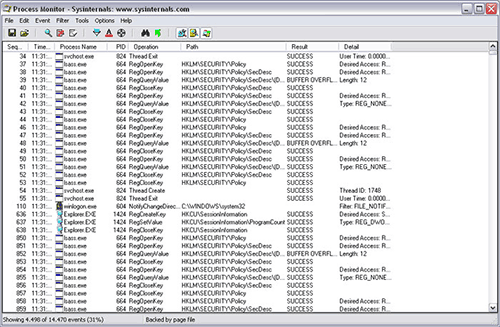 Microsoft Process Monitor