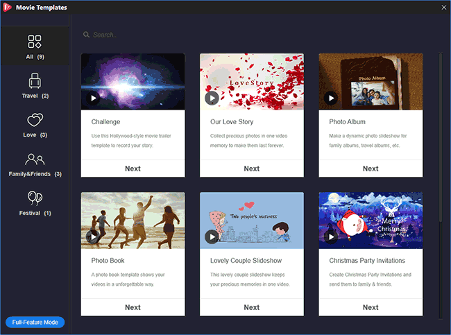 Запуск MiniTool MovieMaker Free