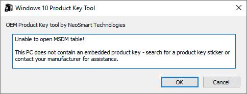 NeoSmart OemKey