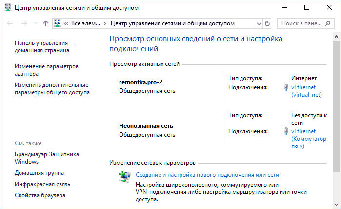 Центр управления сетями и общим доступом