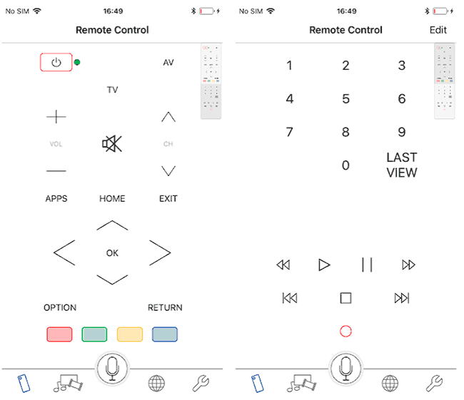 Пульт POanasonic TV Remote 3
