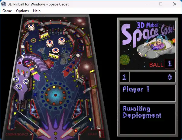 3D Pinball Space Cadet из Microsoft Store