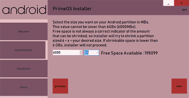 Установщик PrimeOS