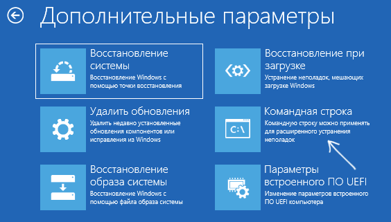 Запуск командной строки