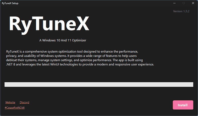 Установщик RyTuneX