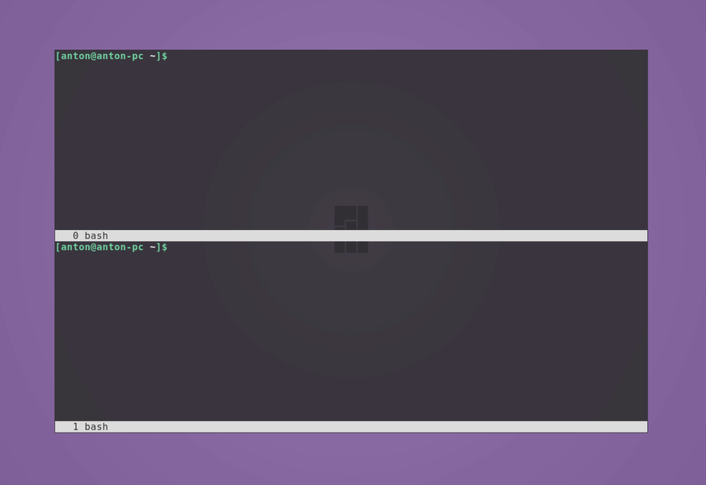 Новый терминал screen