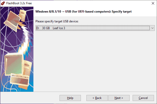 Целевая USB флешка