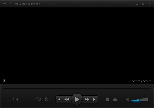 Включенный пользовательский скин VLC