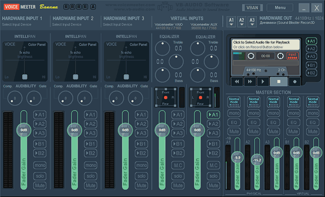VB Audio Voicemeeter