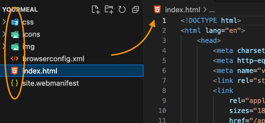 VSCode icons