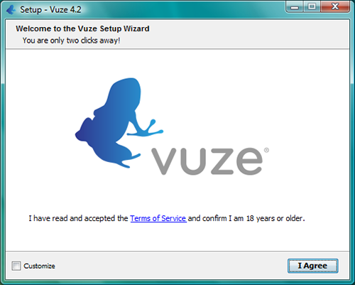 Установка торрент-клиента Vuze