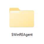 Что за папка WinREAgent в Windows