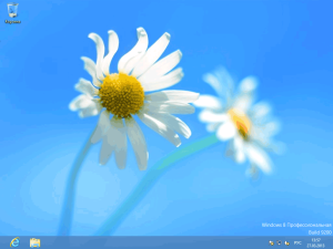 Рабочий стол Windows 8