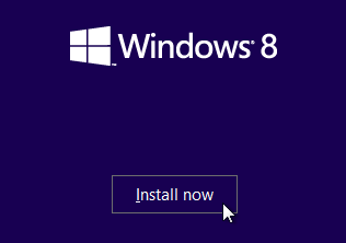 Сложность установки Windows 8